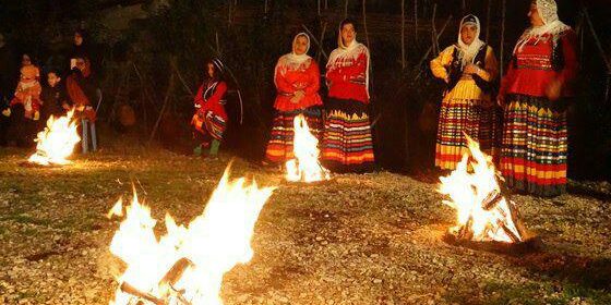 آیین کول چرشنبه (گول چهارشنبه)