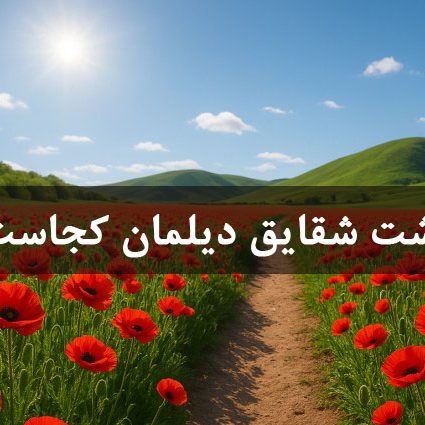 دشت شقایق دیلمان کجاست؟