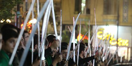 مراسم مشق شمشیر