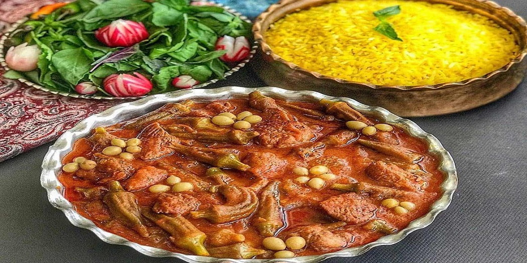 خورشت بامیه خورشت بامیه
