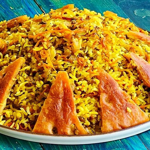 ماش پلو اصفهانی ماش پلو اصفهانی