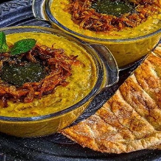 آش شله قلمکار تهرانی