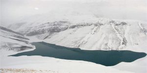 دریاچه تار در زمستان 
